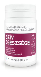 Pharmacoidea SZÍV EGÉSZSÉGE kapszula 30db