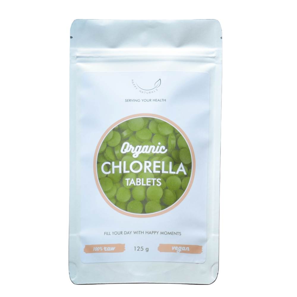 Happy Naturals Bio Chlorella tabletta 125g