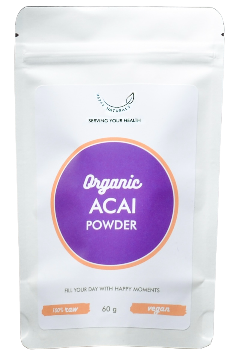 Happy Naturals Bio Acai por 60g