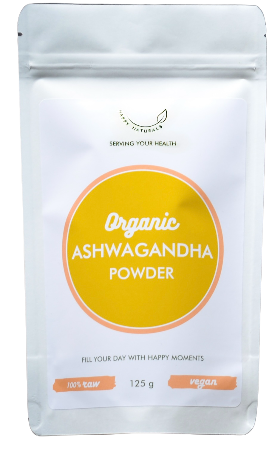 Happy Naturals Bio Ashwagandha por 125g