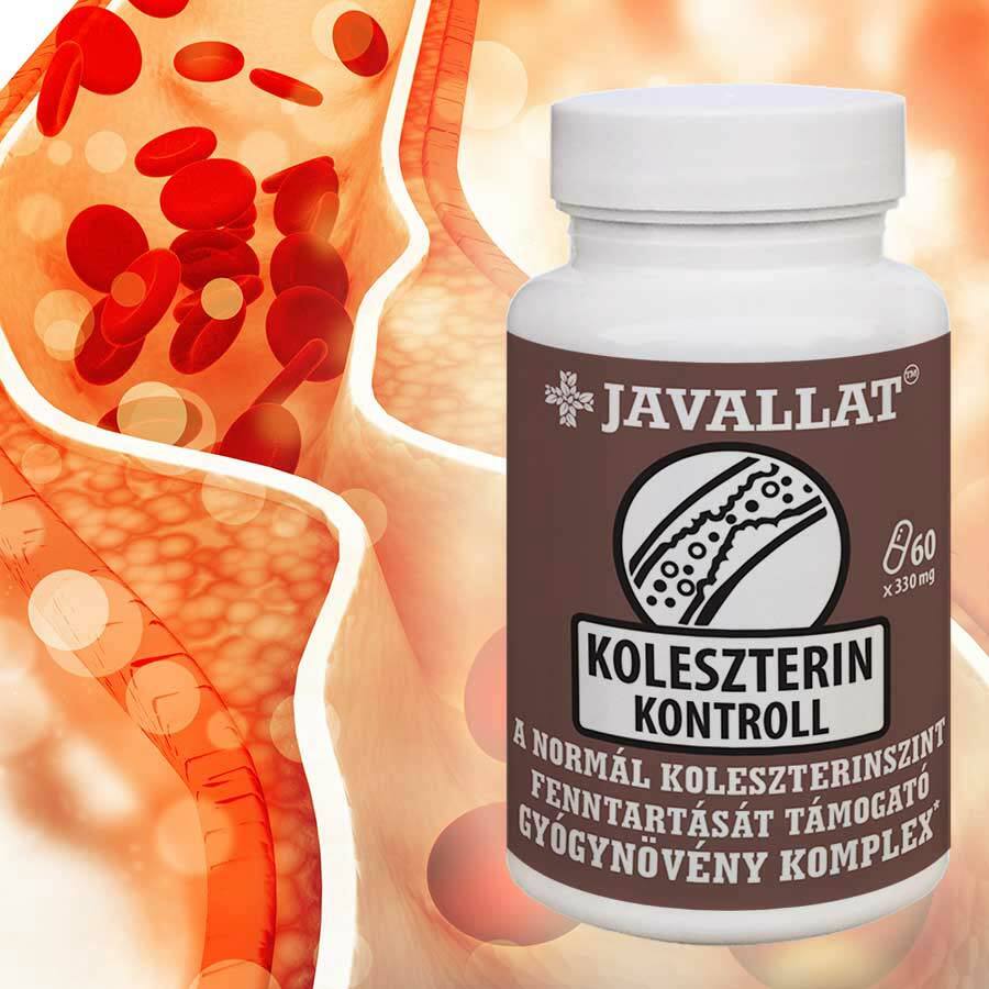 JAVALLAT KOLESZTERIN KONTROLL kapszula 60db