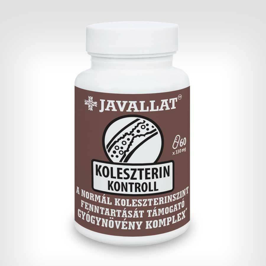 JAVALLAT KOLESZTERIN KONTROLL kapszula 60db