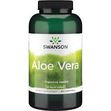 Swanson Aloe Vera 25mg gélkapszula 100db
