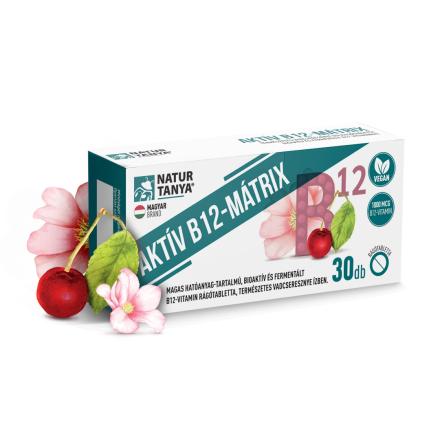 Natur Tanya® Aktív B12-Mátrix rágótabletta ( 30db )