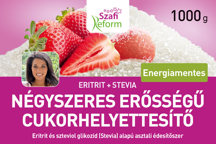 Szafi Reform négyszeres Erősségű Természetes Édesítő 1000 g
