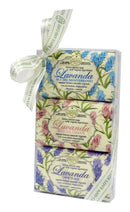 Nesti Dante ajándékszett - Lavanda - levendula ajándékszett 3 x 150 gr