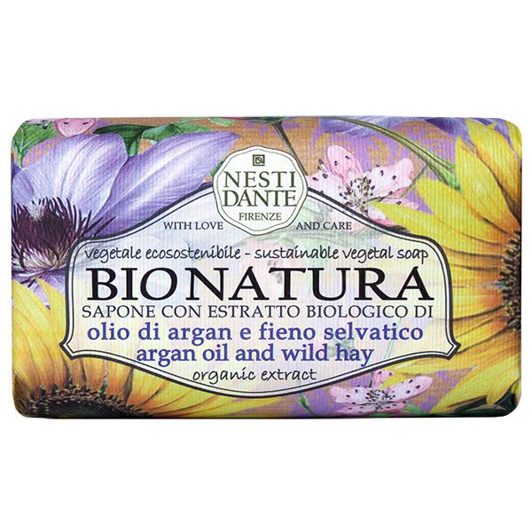Nesti Dante BioNatura - Argan olaj-széna natúrszappan - 250 gr