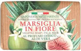 Nesti Dante Marsiglia in Fiore - Fig and Aloe - füge-aloé natúrszappan - 125gr