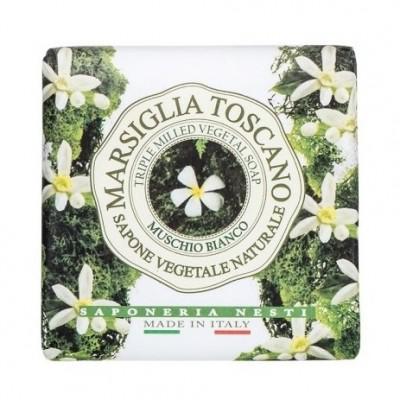 Nesti Dante Marsiglia Toscano - Muschio Bianco - Fehér pézsma natúrszappan - 200 gr