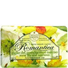 Nesti Dante Romantica - Királyliliom és nárcisz natúrszappan - 250 gr