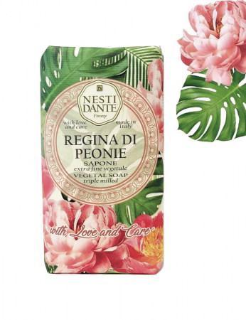 Nesti Dante With Love and Care No. 3. - Regina di Peonie - Pünkösdi rózsa natúrszappan - 250 gr