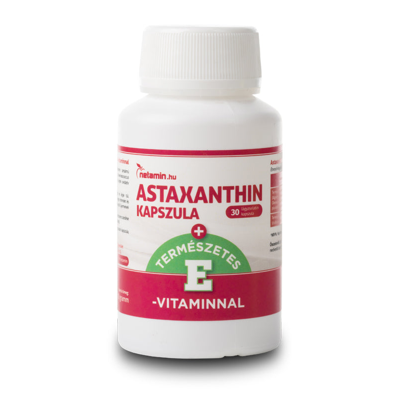 Netamin Astaxanthin + E vitamin 30db
