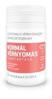 Pharmacoidea Normál Vérnyomás Fenntartására Kapszula 30db