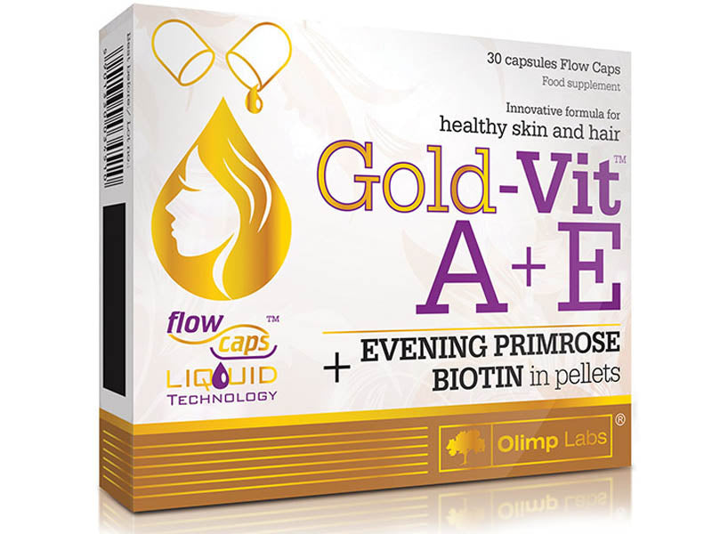 OLIMP LABS GOLD-VIT® A+E 30 KAPSZULA LIGETSZÉPE OLAJJAL - HORMONEGYENSÚLY 30db