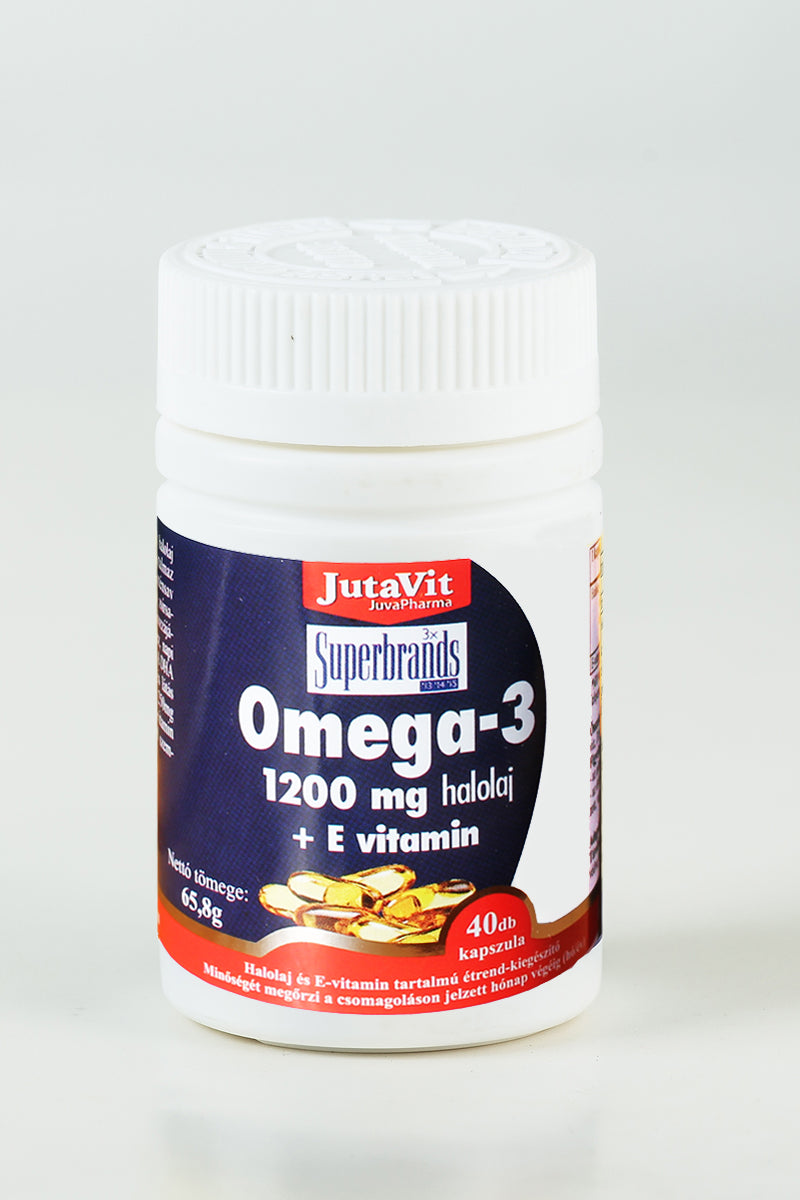 Jutavit Omega3 Halolaj + Evitamin 1200 Mg tabletta 40 db igazán remek 1.509 Ft áron