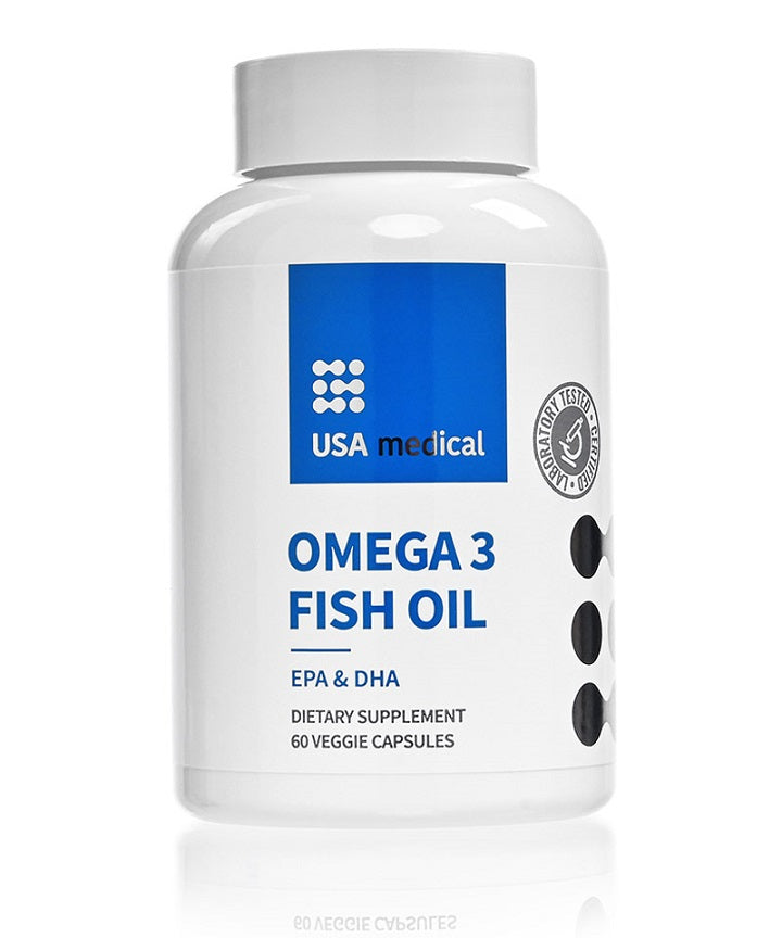UsaMedical Omega 3 halolaj kapszula 60db