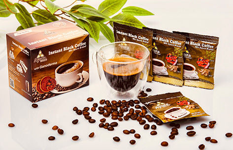 Ayura Herbal Instant fekete kávé 10db