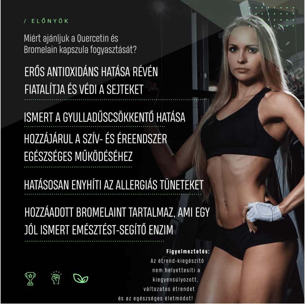 Marathontime Quercetin és Bromelain 60db