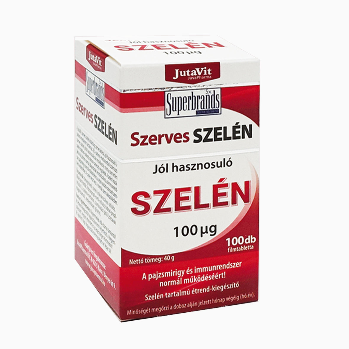 Jutavit Szerves Szelén 100µg Tabletta 100 db