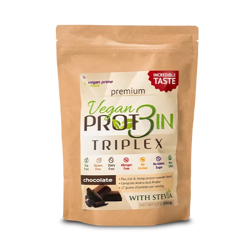 Netamin Vegan Prot3in Triplex 550g (csokoládé)