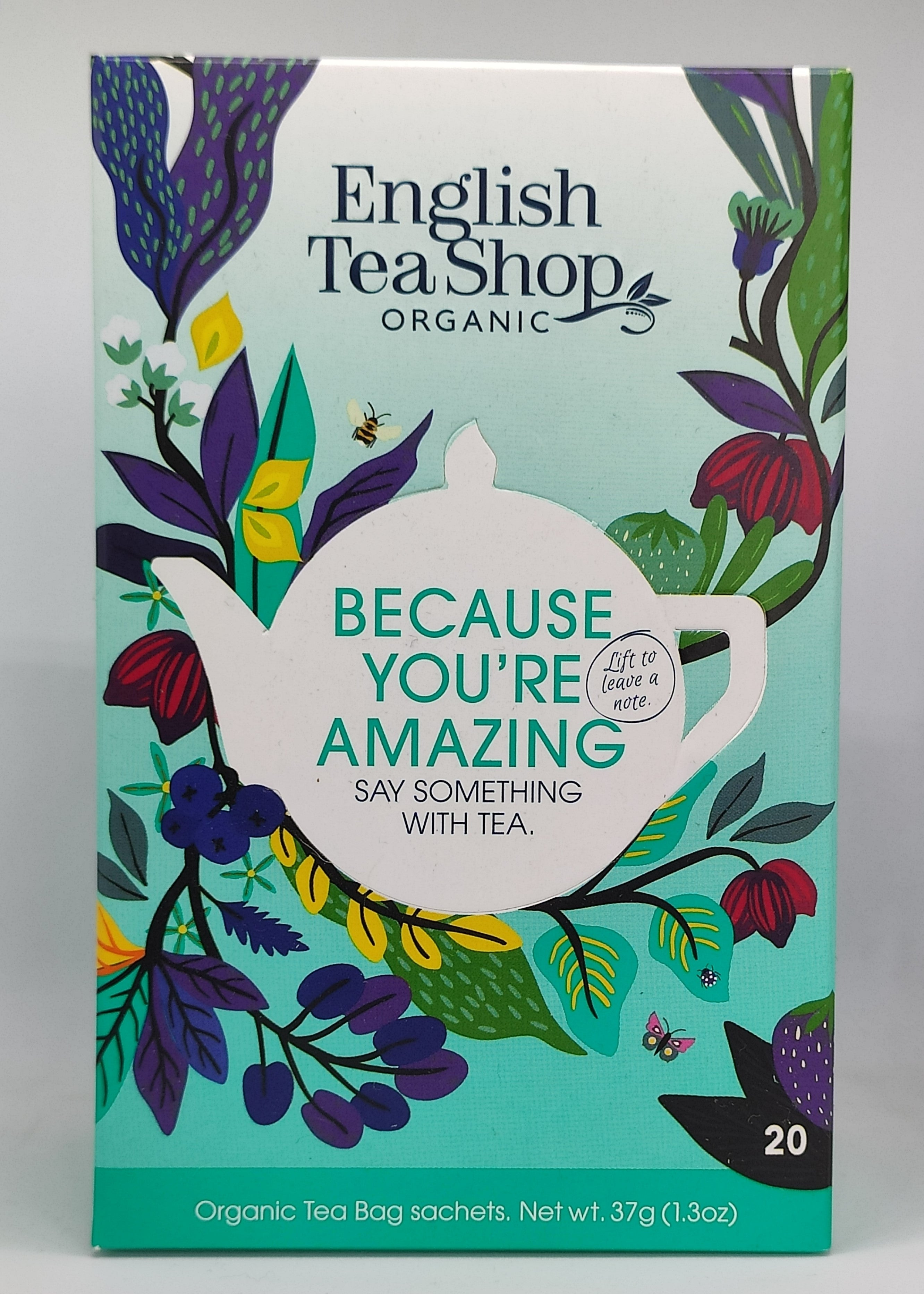 English Tea Shop BIO BECAUSE YOU'RE AMAZING TEA 20 filter