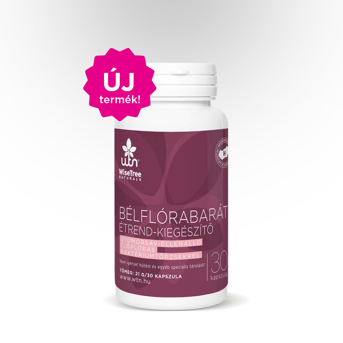 WTN BÉLFLÓRABARÁT ÉTREND-KIEGÉSZÍTŐ 30db