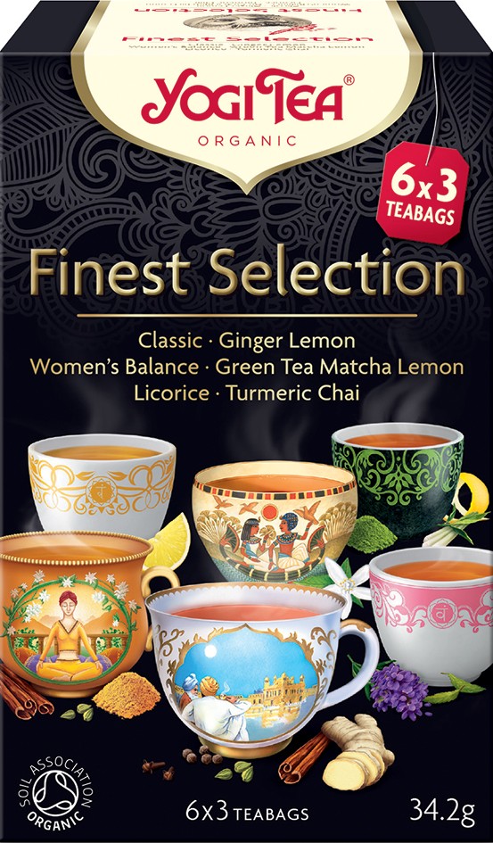 Yogi Bio Finest Selection Tea 6X3 db