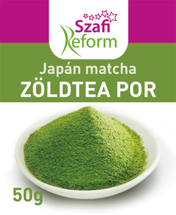 Szafi Reform Japán Matcha Zöldtea Por 50 g