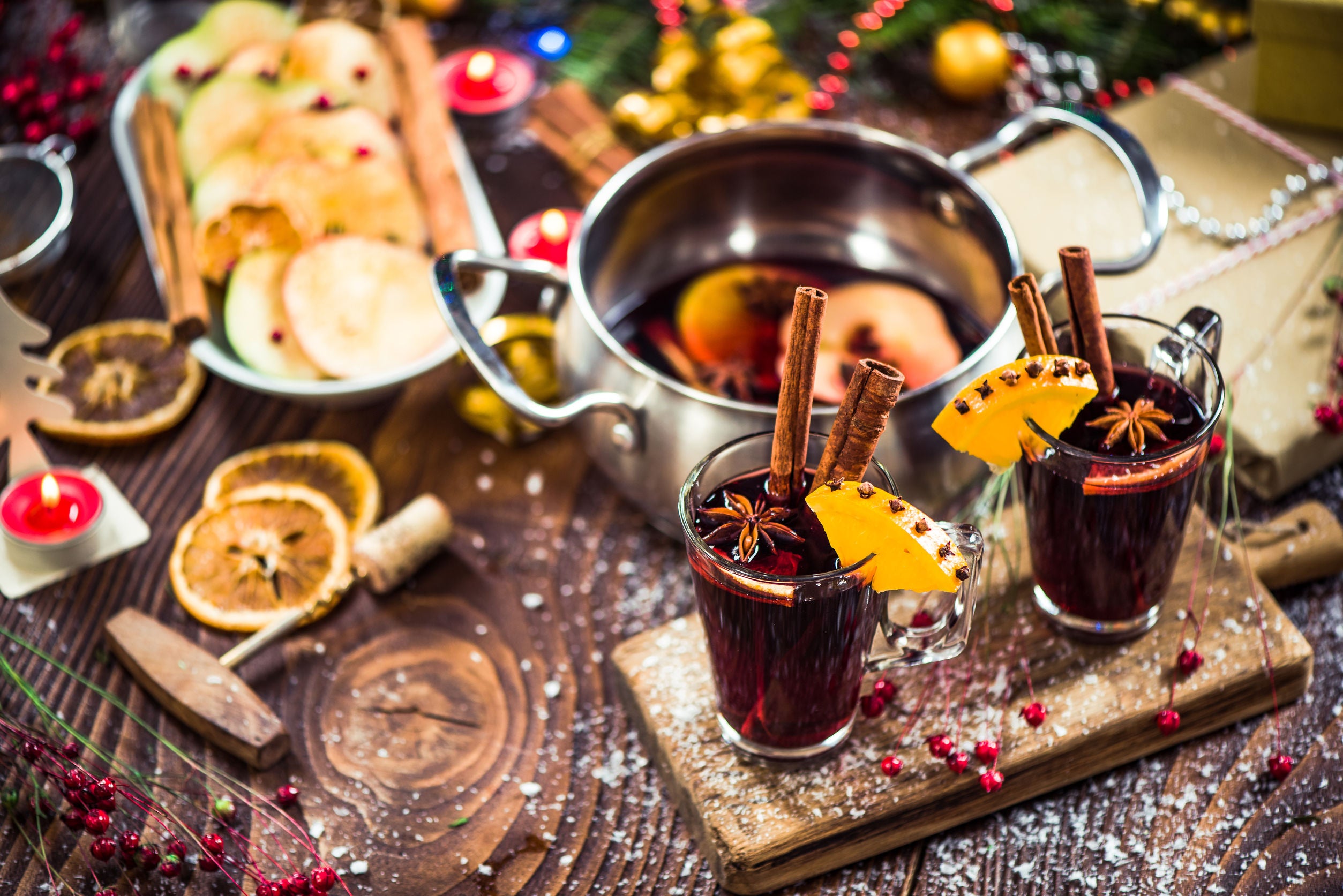Alkoholmentes variációk forraltborra