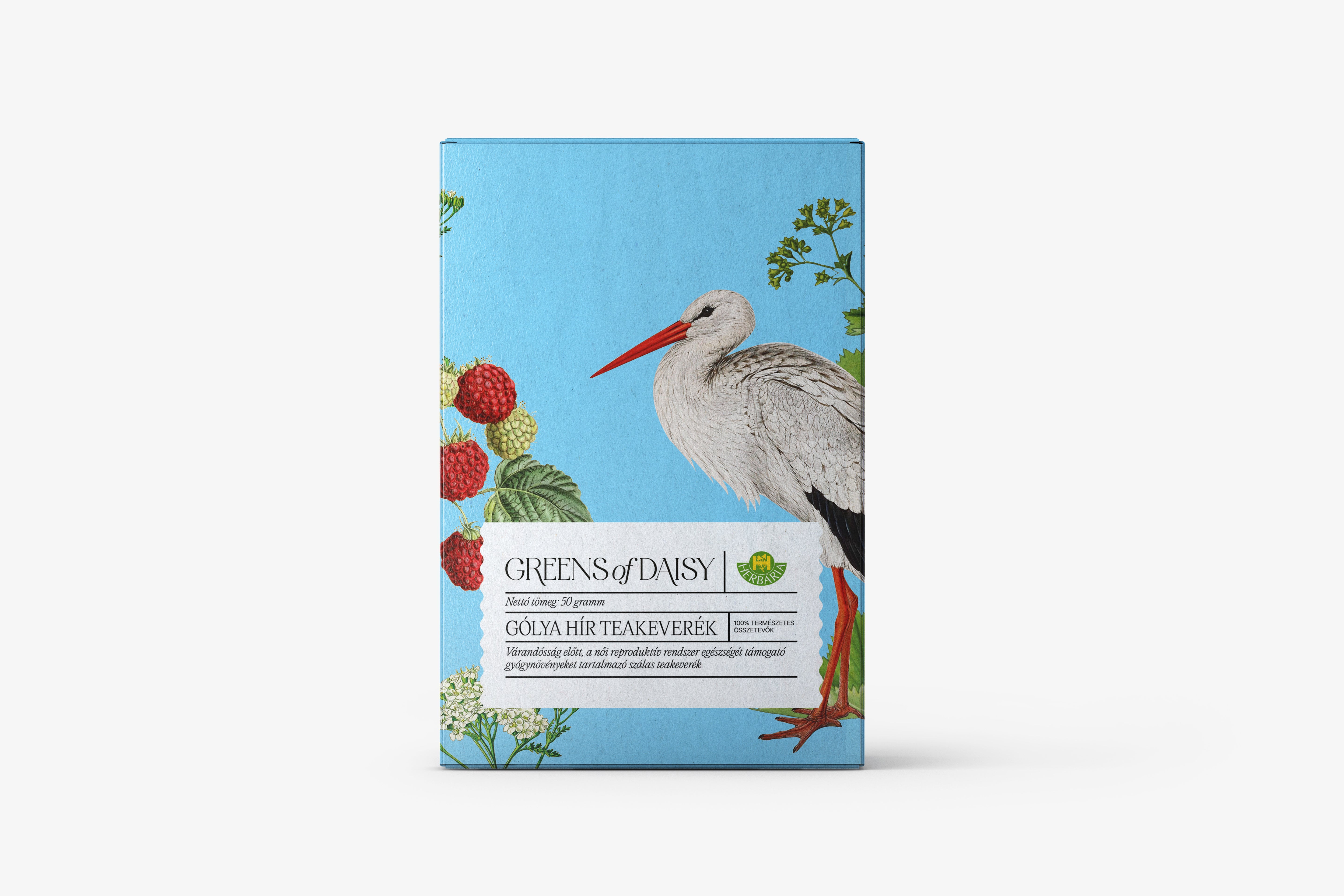 Herbária Greens of Daisy Gólyahír teakeverék ( 50g )