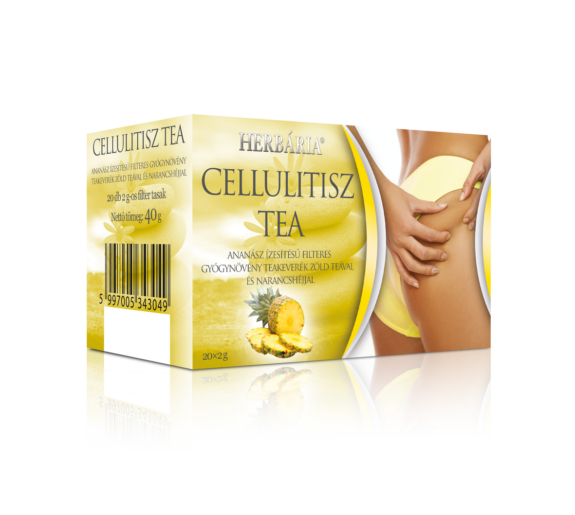 HERBÁRIA CELLULITISZ TEA FILTER ( 20 filter )