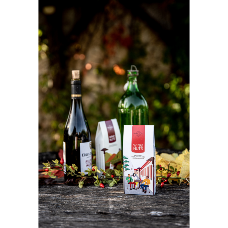 Mendula Wine Nuts magkeverék fiatal, gyümölcsös vörösborokhoz ( 120g )