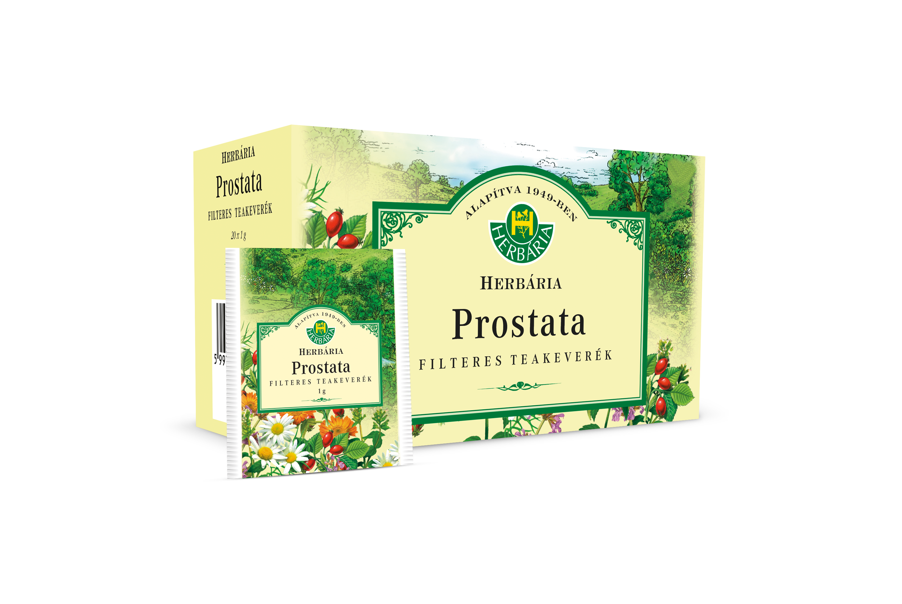 HERBÁRIA PROSTATA TEA FILTERES ( 20 filter )