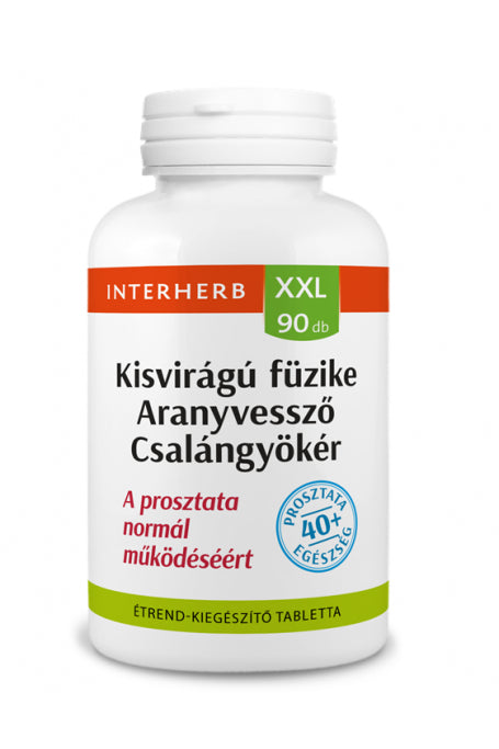 Interherb XXL 90 db Kisvirágú füzike&Aranyvessző&Csalángyökér kapszula