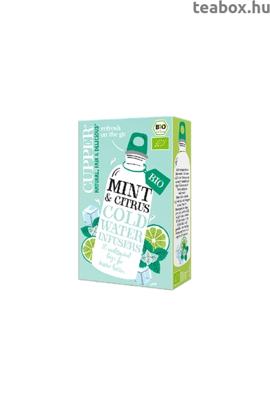 Cupper Cold Brew menta & citrus nyári bio tea ( 10filter )