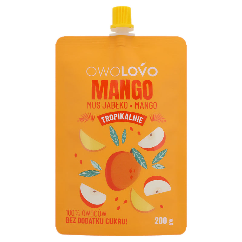 Owolovo 100% gyümölcspüré mangó 200g