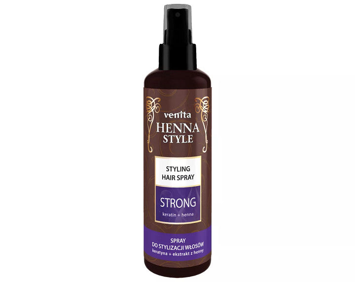 Henna care hajformázó spray mega hajfixálással 200ml