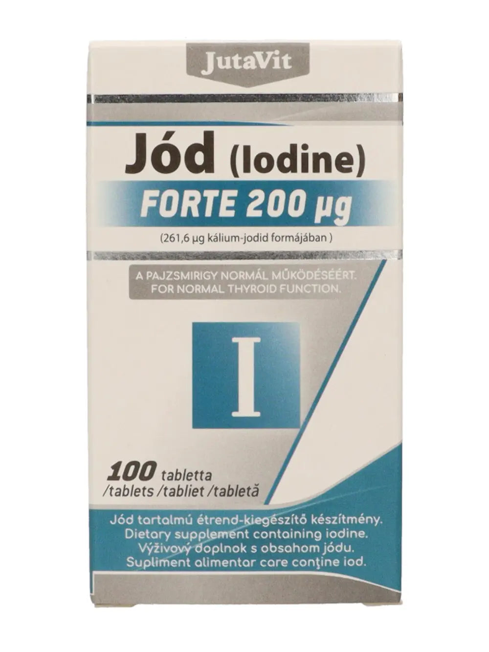JUTAVIT JÓD TABLETTA  100 db