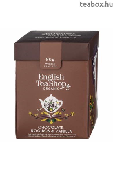 ETS 80g Bio Rooibos csokis vaníliás szálas tea ( 80g )