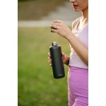 EQUA - TIMELESS DUPLAFALÚ TERMOSZKULACS DARK (600 ML)