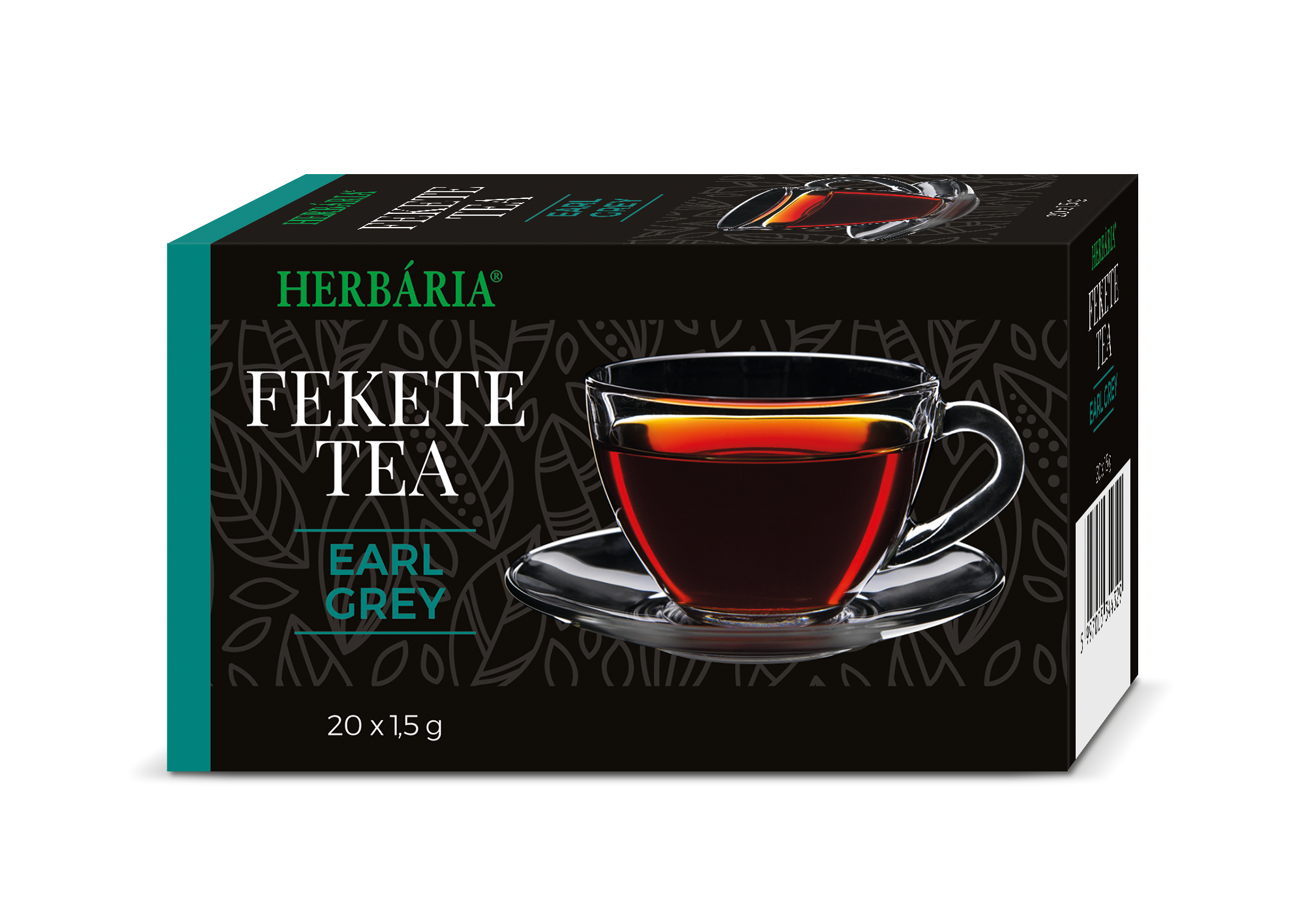 HERBÁRIA FEKETE TEA EARL GREY  ( 20 filter )