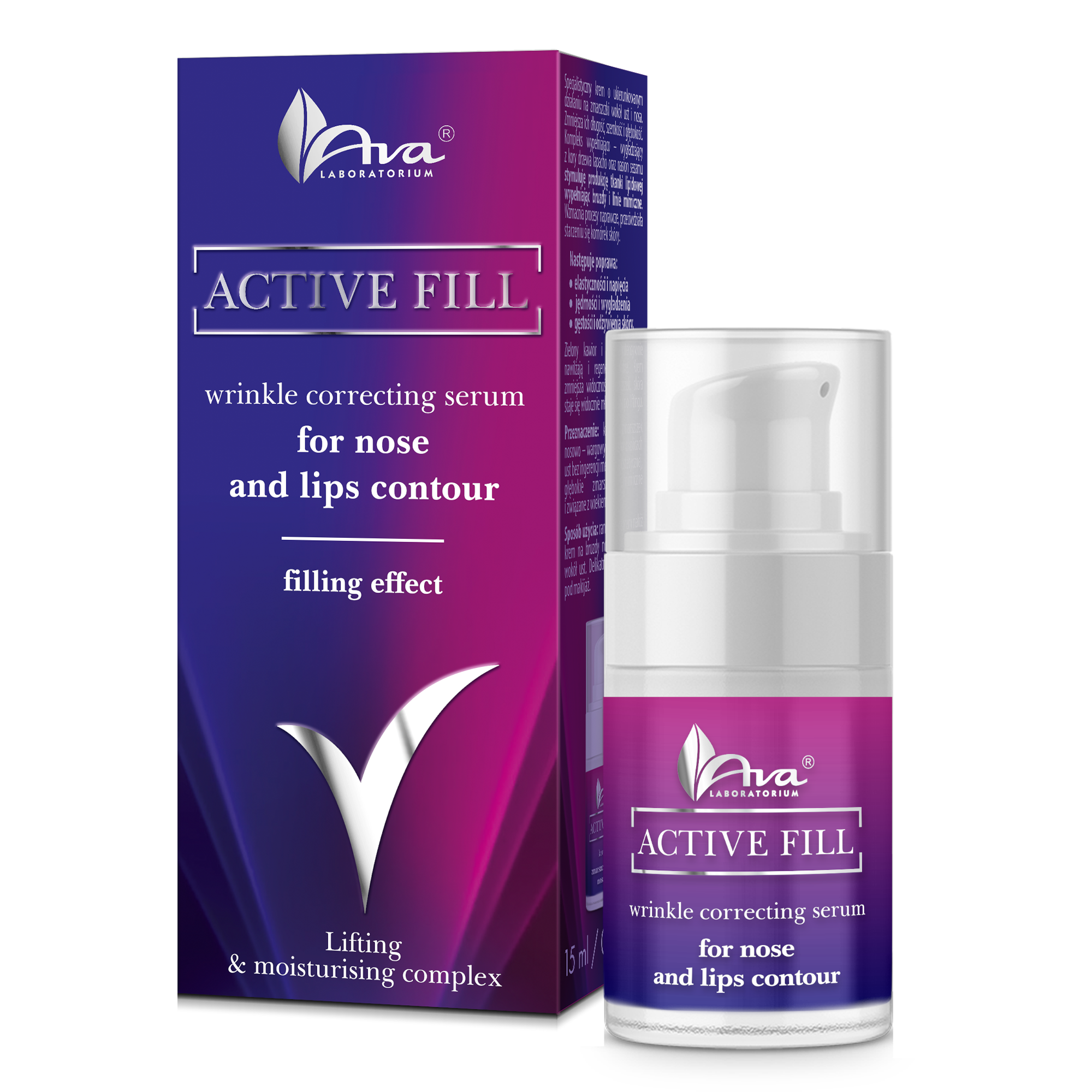 Active Fill Lifting hatású bőrfeszesítő krém 15ml