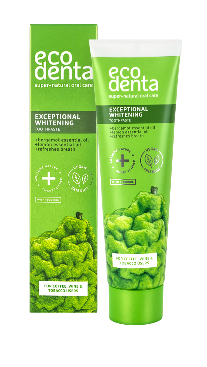 Ecodenta rendkívüli fehérítő fogkrém 75 ml