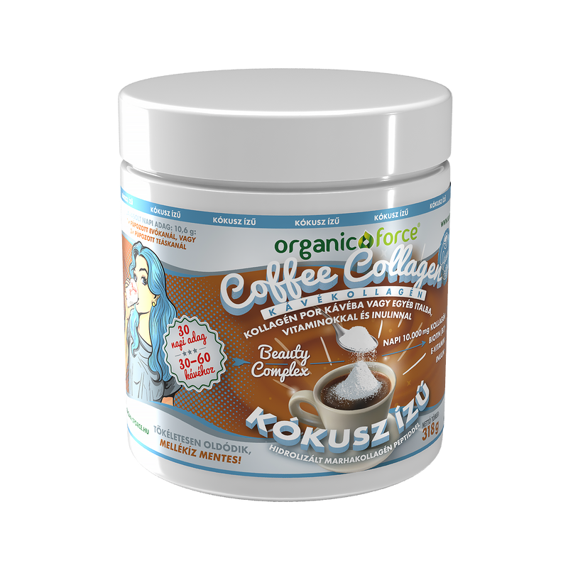 COFFE COLLAGEN- KÁVÉKOLLAGÉN KÓKUSZ ÍZŰ ( 318g )