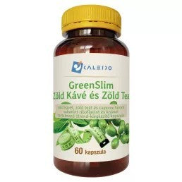 Caleido Greenslim Zöld Káve és Zöld Tea 550 mg 60db