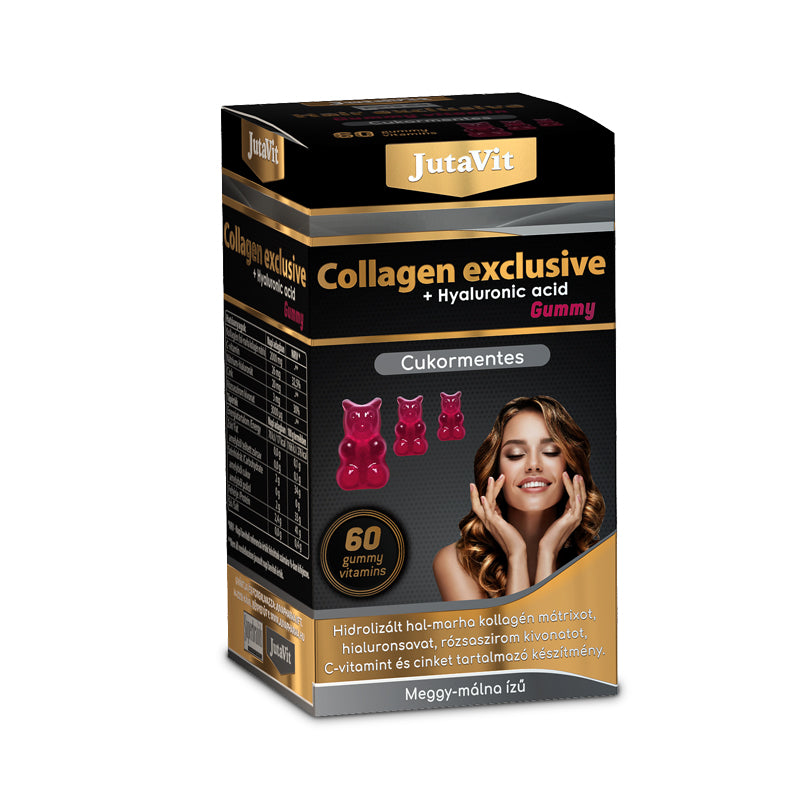 JutaVit Collagen Exclusive + Hyaluronic acid Gummy 60x