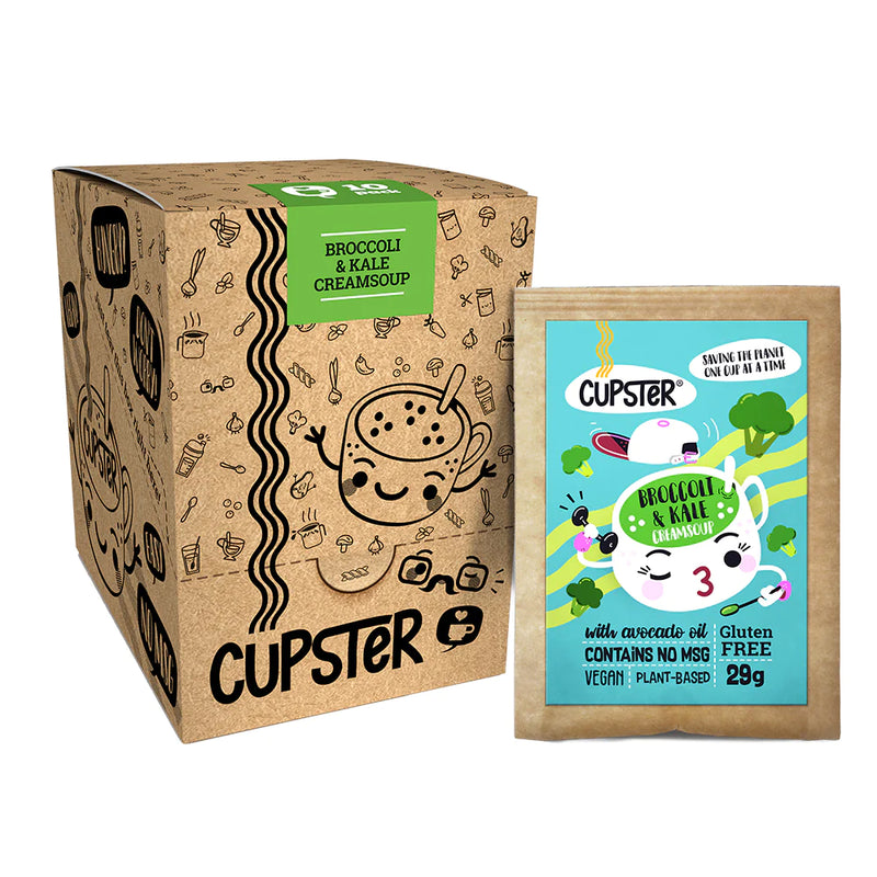 Éden Prémium Cupster instant brokkoli - kel krémleves 29g