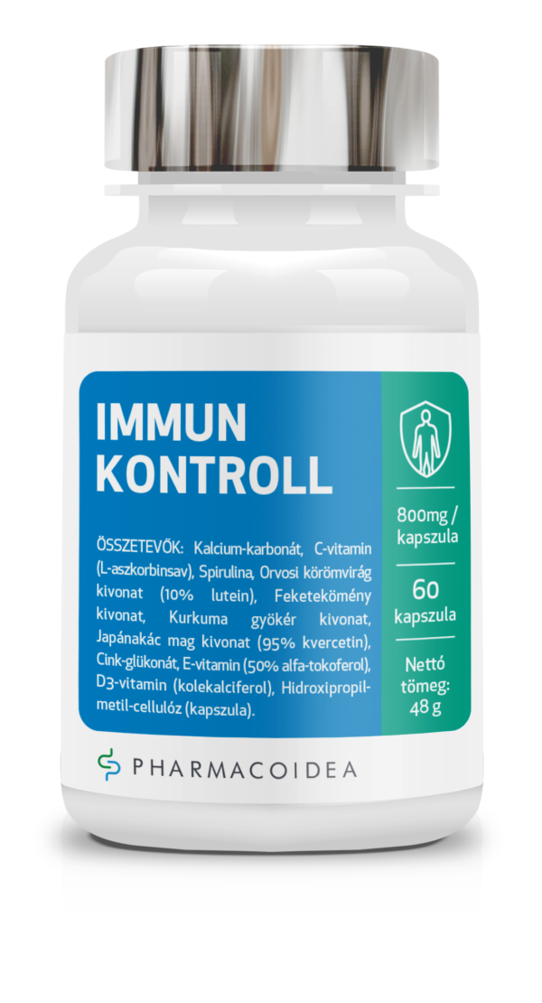 Pharmacoidea IMMUNKONTROLL étrend-kiegészítő 60db