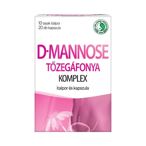 DR.CHEN D-MANNOSE TŐZEGÁFONYA KOMPLEX 10db + 20db