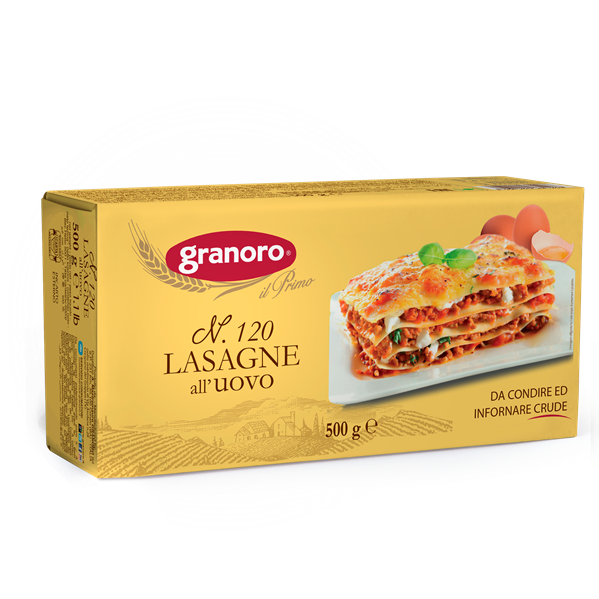 Granoro Tészta Lasagne tojásos 500g